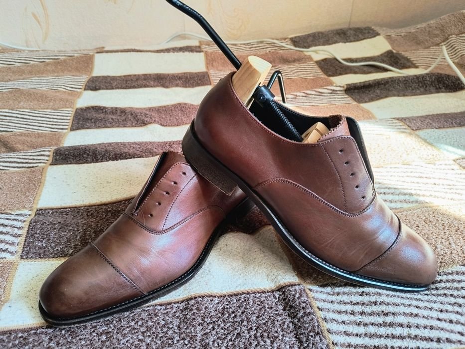 Homme J.Lindeberg Talons Marron Cuir 42