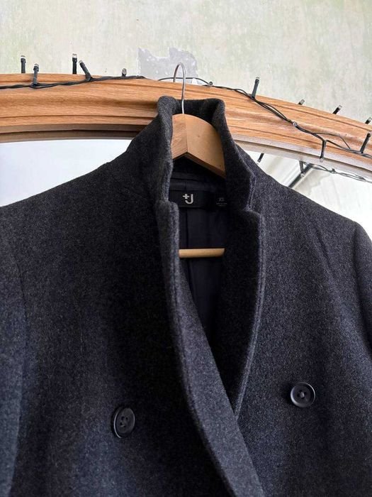 Femme Jil Sander Manteau Gris Laine 34