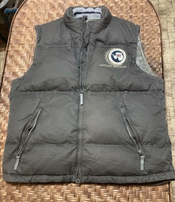 Men Napapijri Vest Grey 40