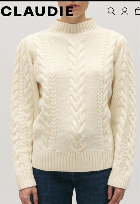 Herren Claudie Pierlot Pullover Beige 36