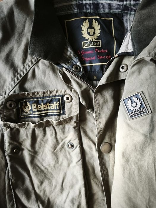 Homme Belstaff Veste Olive