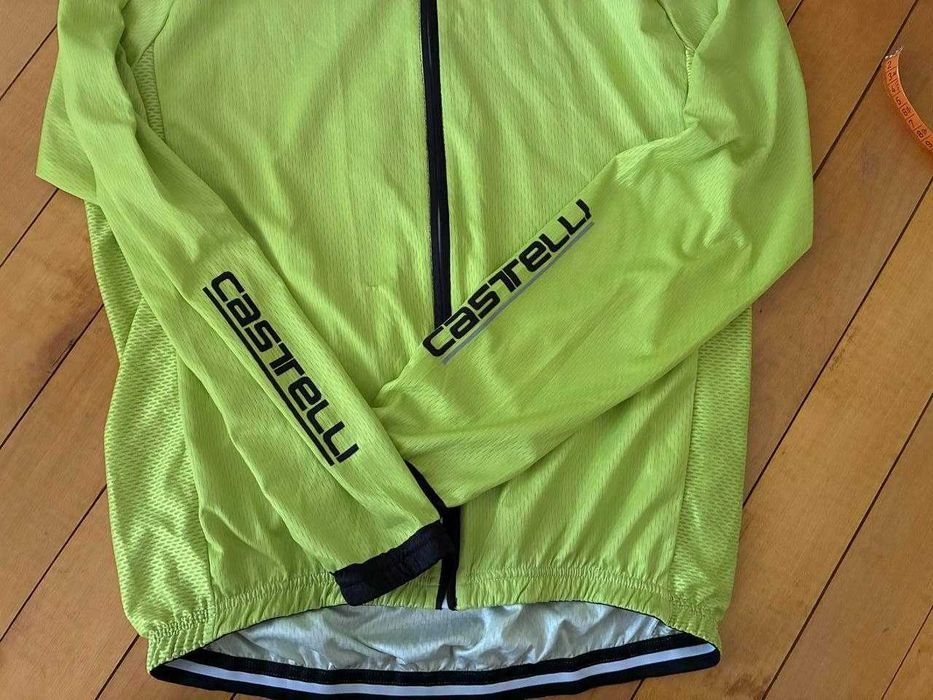 Herren Castelli Jersey Grün Polyester 42