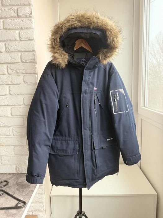 Мужской Peak Performance Парка Тёмно-синий 38