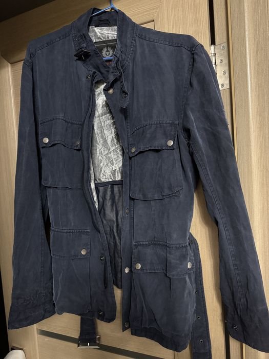 Мужской Belstaff Куртка Тёмно-синий IT 48