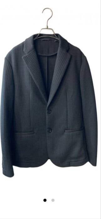 Мужской Armani Exchange Пиджак Серый Вязаный 44