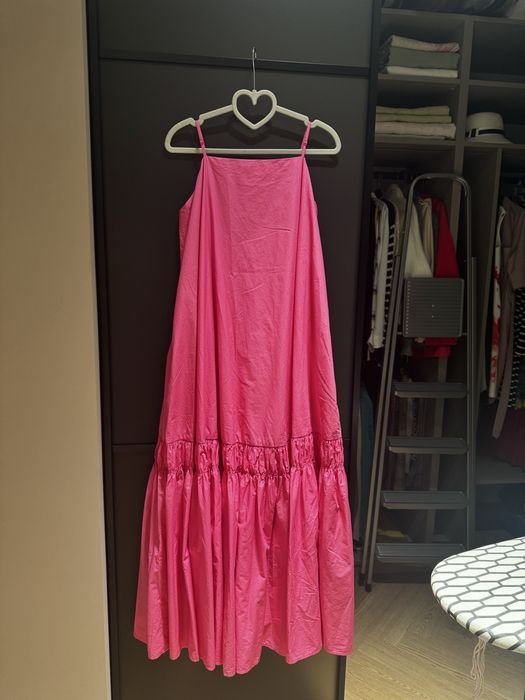 Damen Banana Republic Kleid Pink Baumwolle 36