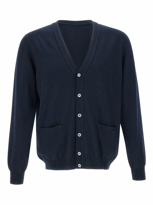 Мужской Gran Sasso Кардиган Синий XXXL