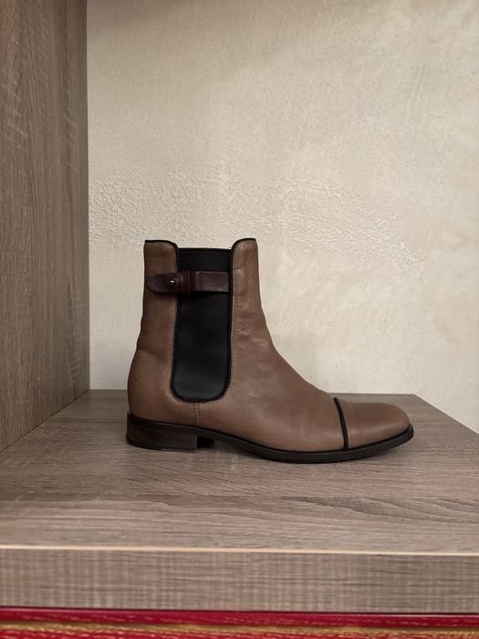 Женские Studio Pollini Ботинки Коричневый Кожа 37