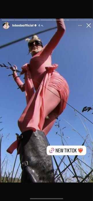 Donna H&M Abito Rosa 38