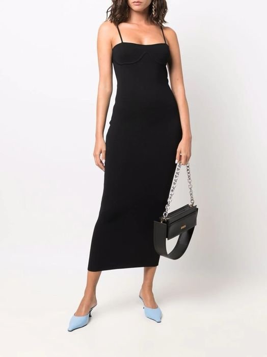 Женский Nanushka Платье Чёрный