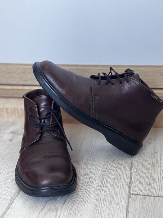 Мужские Mephisto Ботинки Коричневые Кожа 40