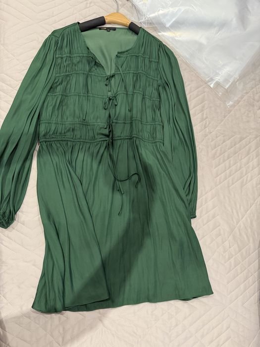 Damen Maje Kleid Grün Anderes Material 42