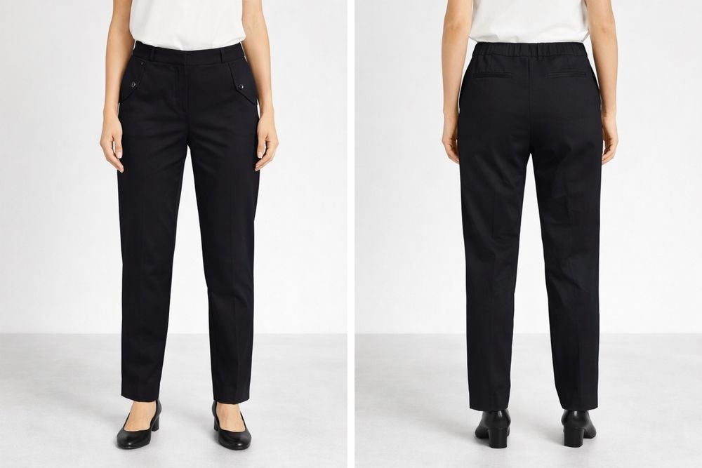 Мужские Brax Брюки Чёрные