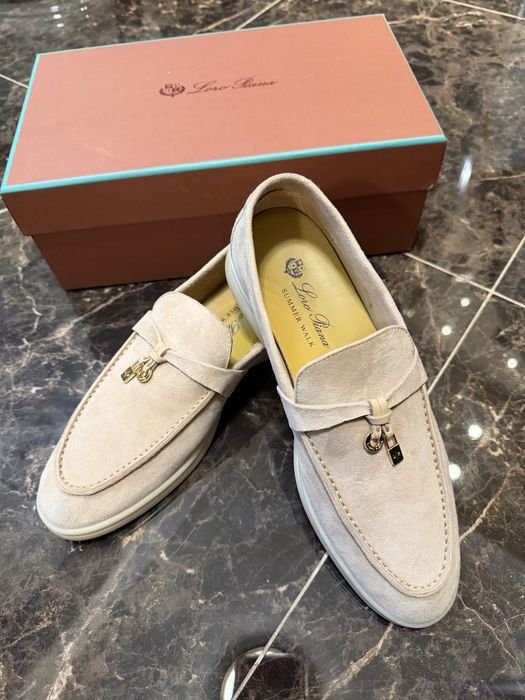 Loro Piana Лоферы Бежевые 37