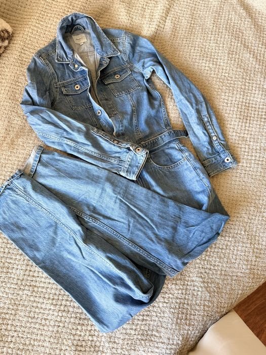 Femme Pepe Jeans Combinaison Bleu Denim 34