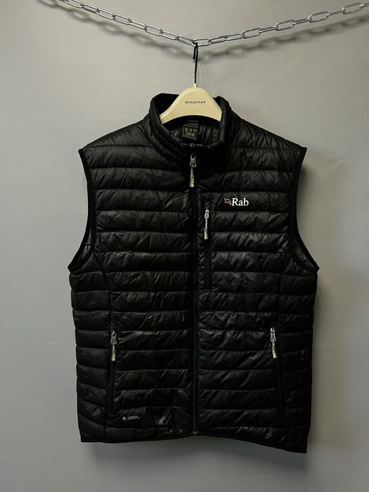 Herren Rab Weste Schwarz 38