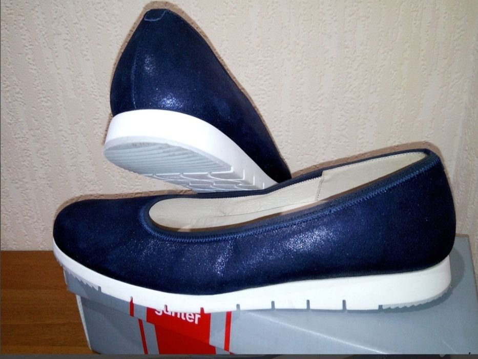 Women Geox Heels Navy Nubuck 41