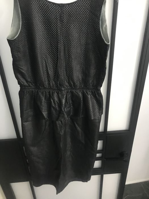 Women Sportmax Dress Black Leather