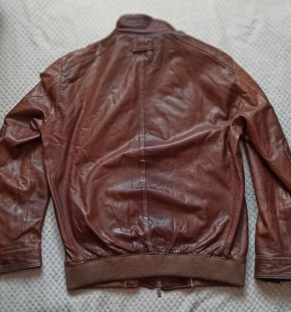 Мужской Massimo Dutti Куртка Коричневая S-M