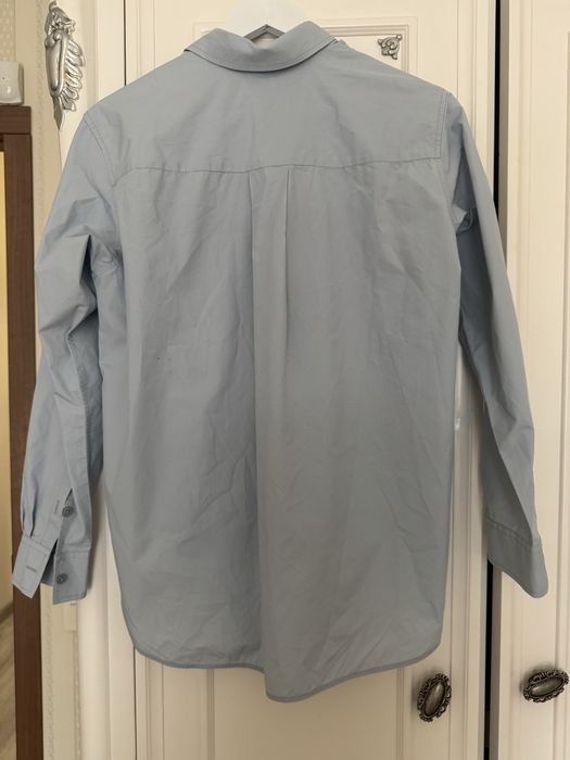 Мужской Toteme Рубашка Тёмно-синий 36