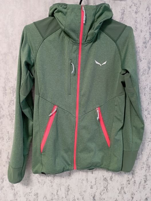 Женская Salewa Спортивная кофта Зелёная 36