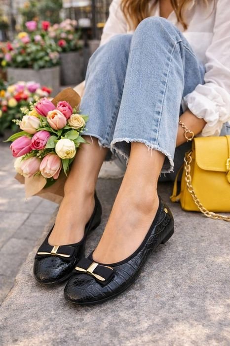 Damen Absatzschuhe Schwarz 40