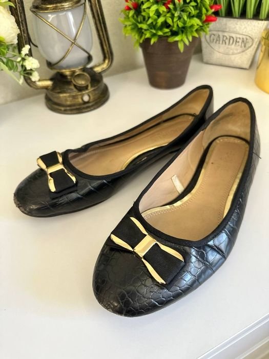 Damen Absatzschuhe Schwarz 40