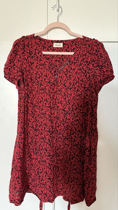 Женский Zadig & Voltaire Сарафан Красный 36