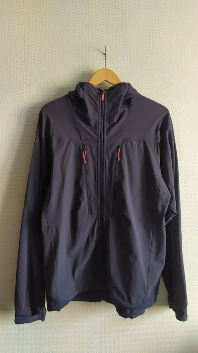 Мужской Rab Torque Jacket Серый Софтшелл 40