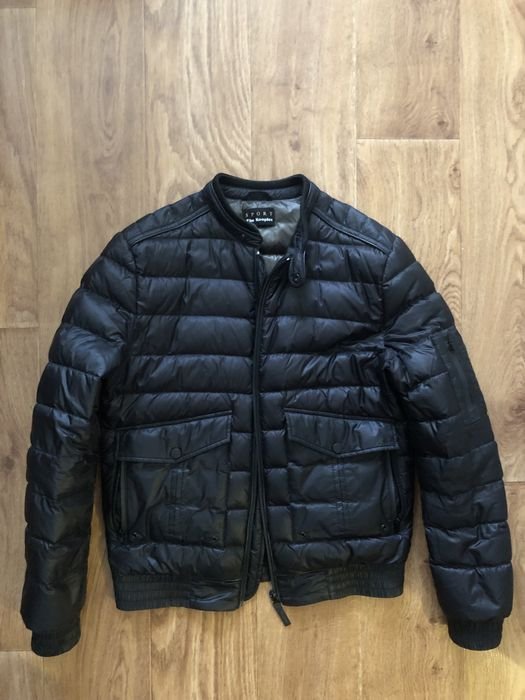 Мужской The Kooples Пуховик Чёрный 36