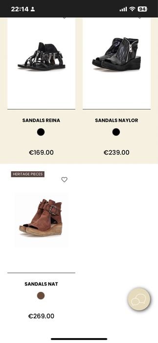 Женские A.S.98 Сандалии Оранжевые Кожа 39