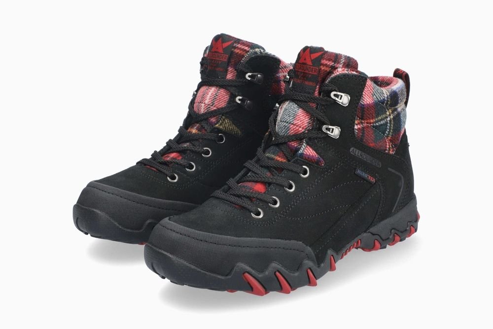 Women Allrounder Boots Black Suede 39