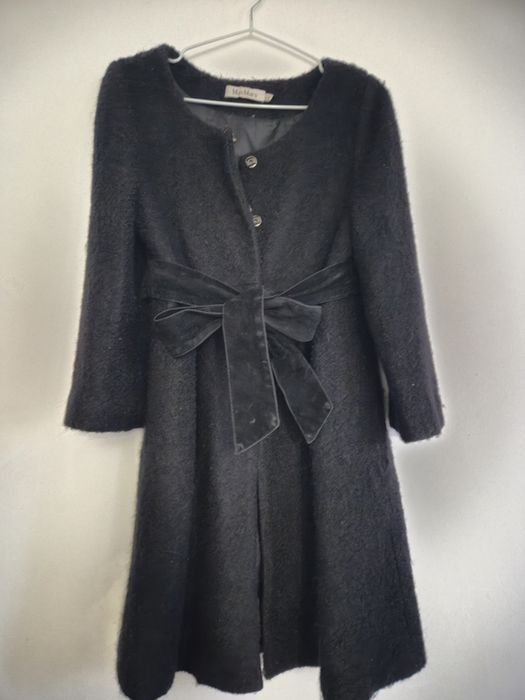 Женское Max Mara Пальто Чёрное 40