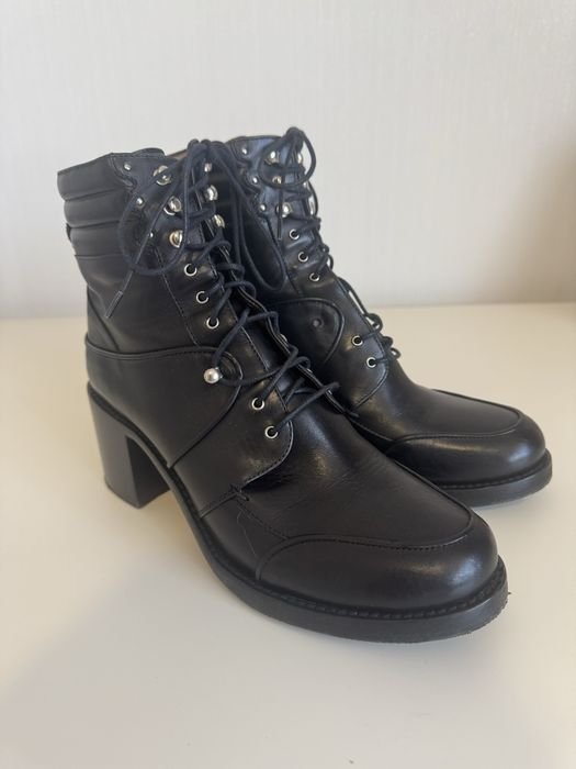 Donna Tabitha Simmons Stivaletti Neri Pelle 38