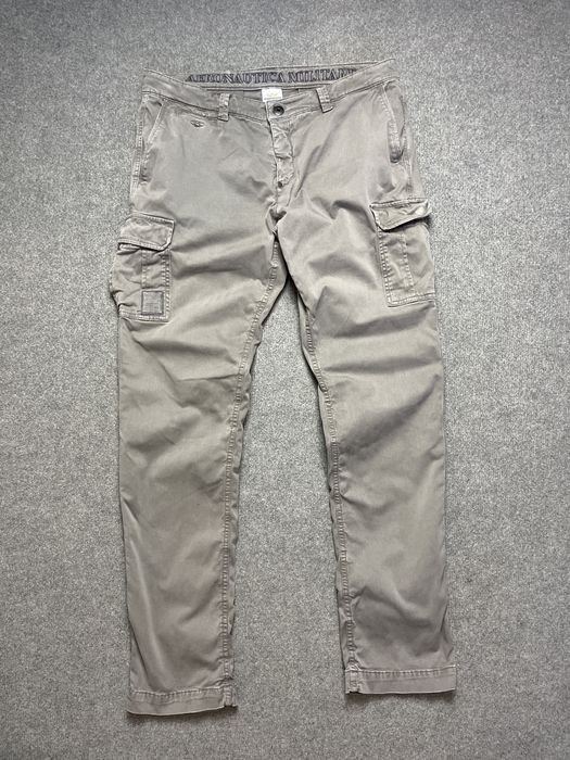 Мужские Aeronautica Militare Штаны Бежевые  