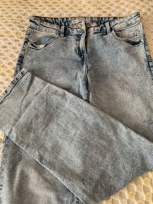 Donna Jeans Dritti Blu Navy 40