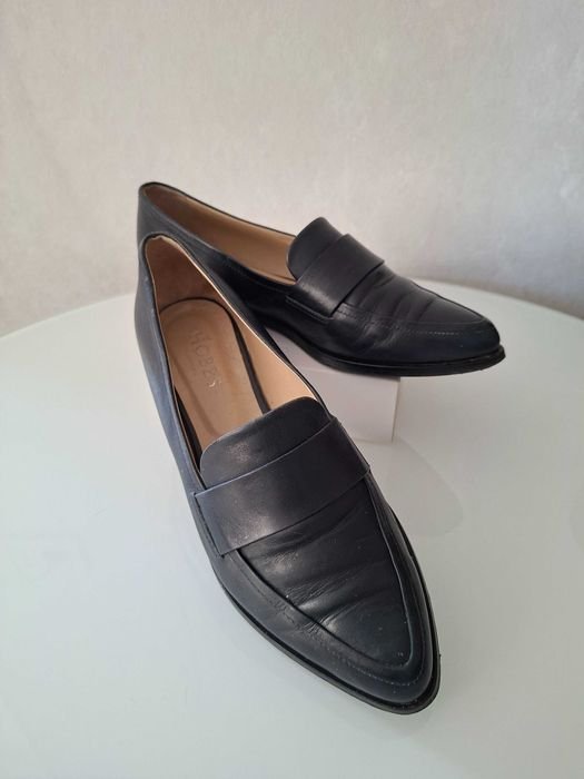 Мужской Hobbs London Туфли Темно-синий Кожа 38