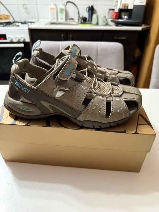 Donna Teva Sandali Beige 39