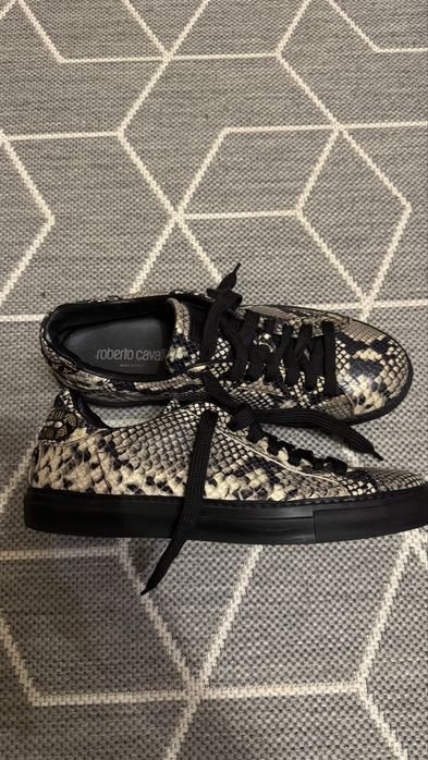 Uomo Roberto Cavalli Stivali Multicolore Pelle 43