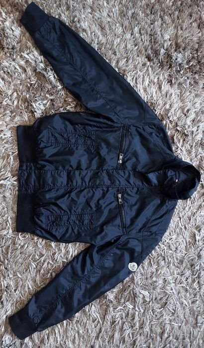 Мужской Moncler Бомбер Чёрный 40