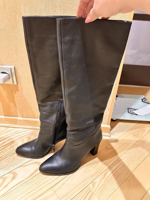 Femme Carlo Pazolini Bottes Noires Cuir 40