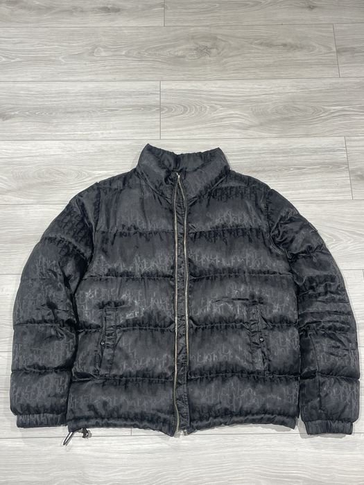 Men Dior Puffer Jacket Black 38