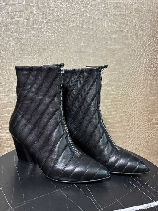 Donna Halmanera Stivali Neri Pelle 36