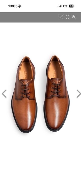 Herren Lloyd Nevio Absätze Braun Leder 42.5