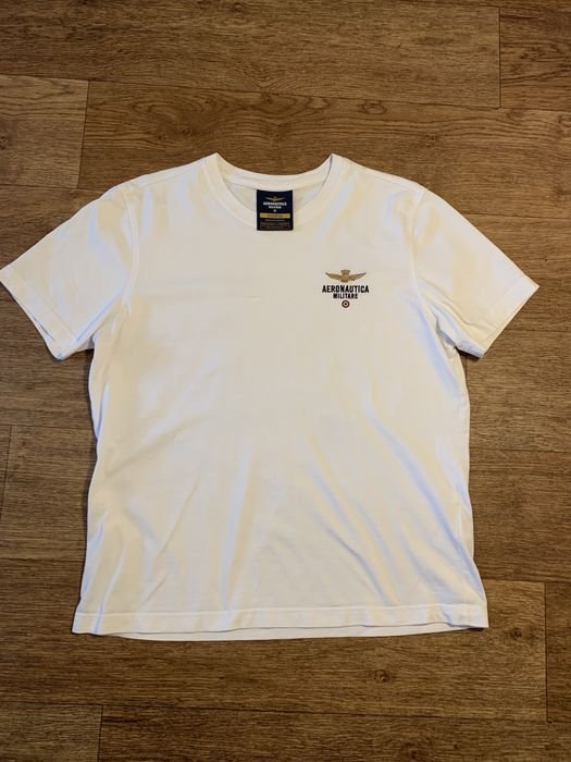 Мужской Aeronautica militare Футболка Белая