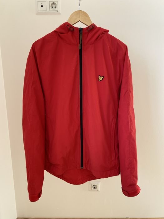 Men Lyle Scott Windbreaker Red 42