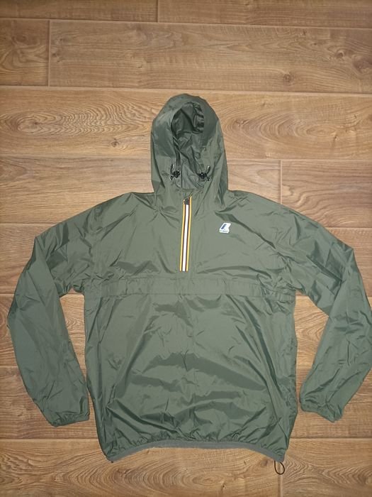 Мужской K-Way Анорак Зелёный Л-ХЛ