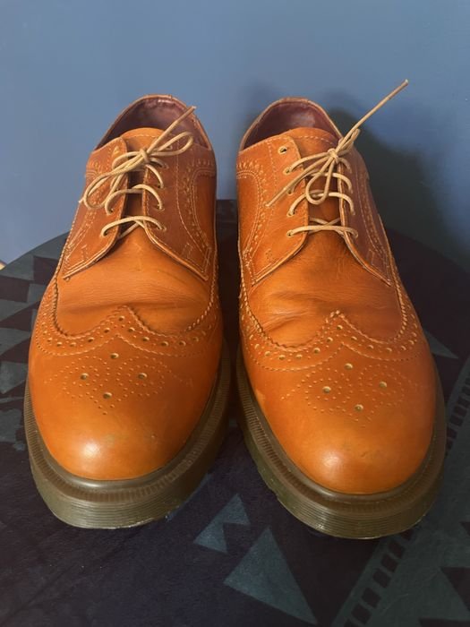 Мужские Dr. Martens Ботинки Чёрные Кожа 46