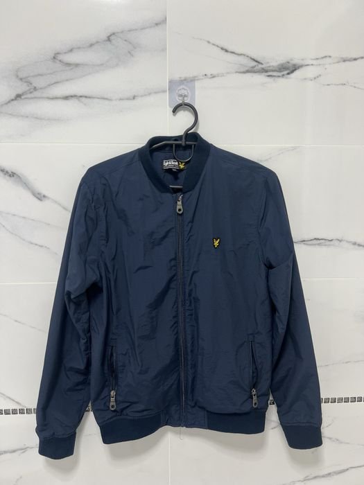 Мужской Lyle&Scott Бомбер Тёмно-синий 36