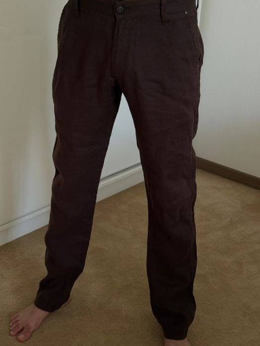 Мужские Bogner Штаны Коричневый 30